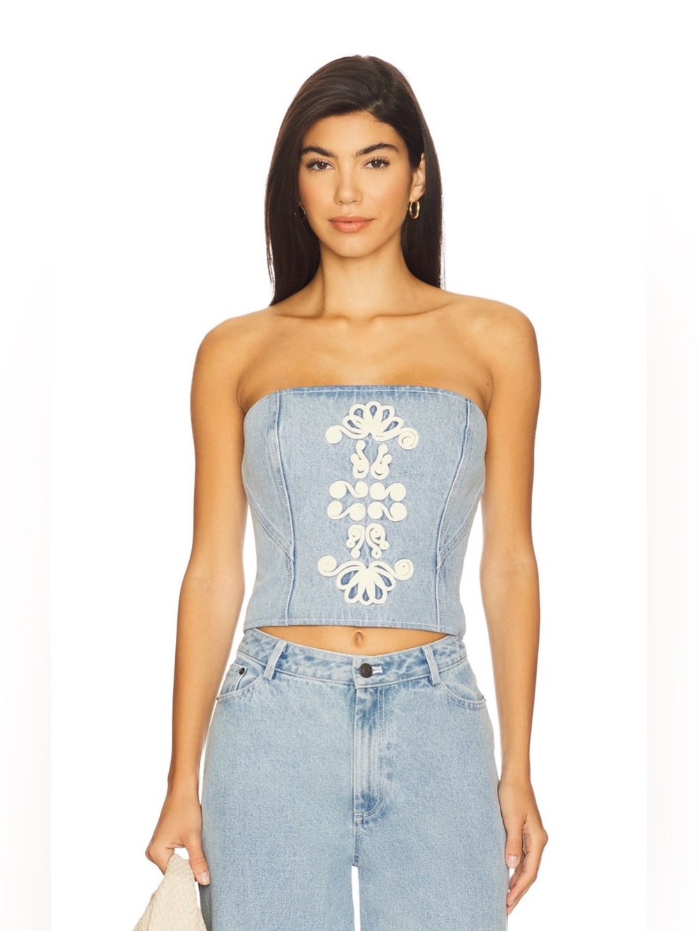 The Wolf Gang El Toro Denim Bustier | NWT | Size M